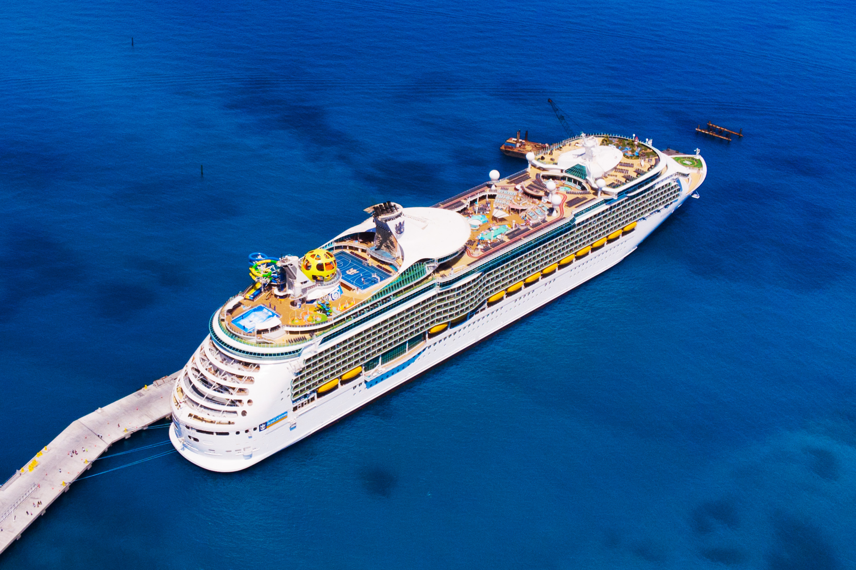 Aerial View Of Mariner of the Seas